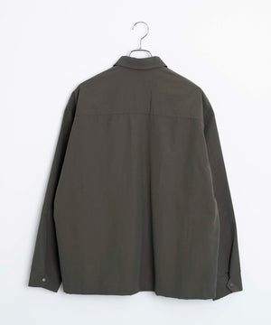 ナイロンメッシュポケットシャツ