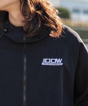 ナイロンフードシェルブルゾン