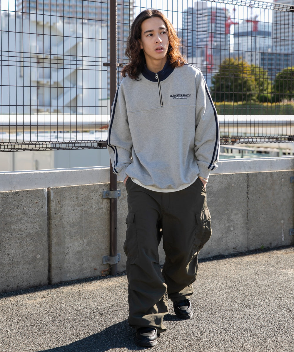 カーキ モデル：174cm L着用