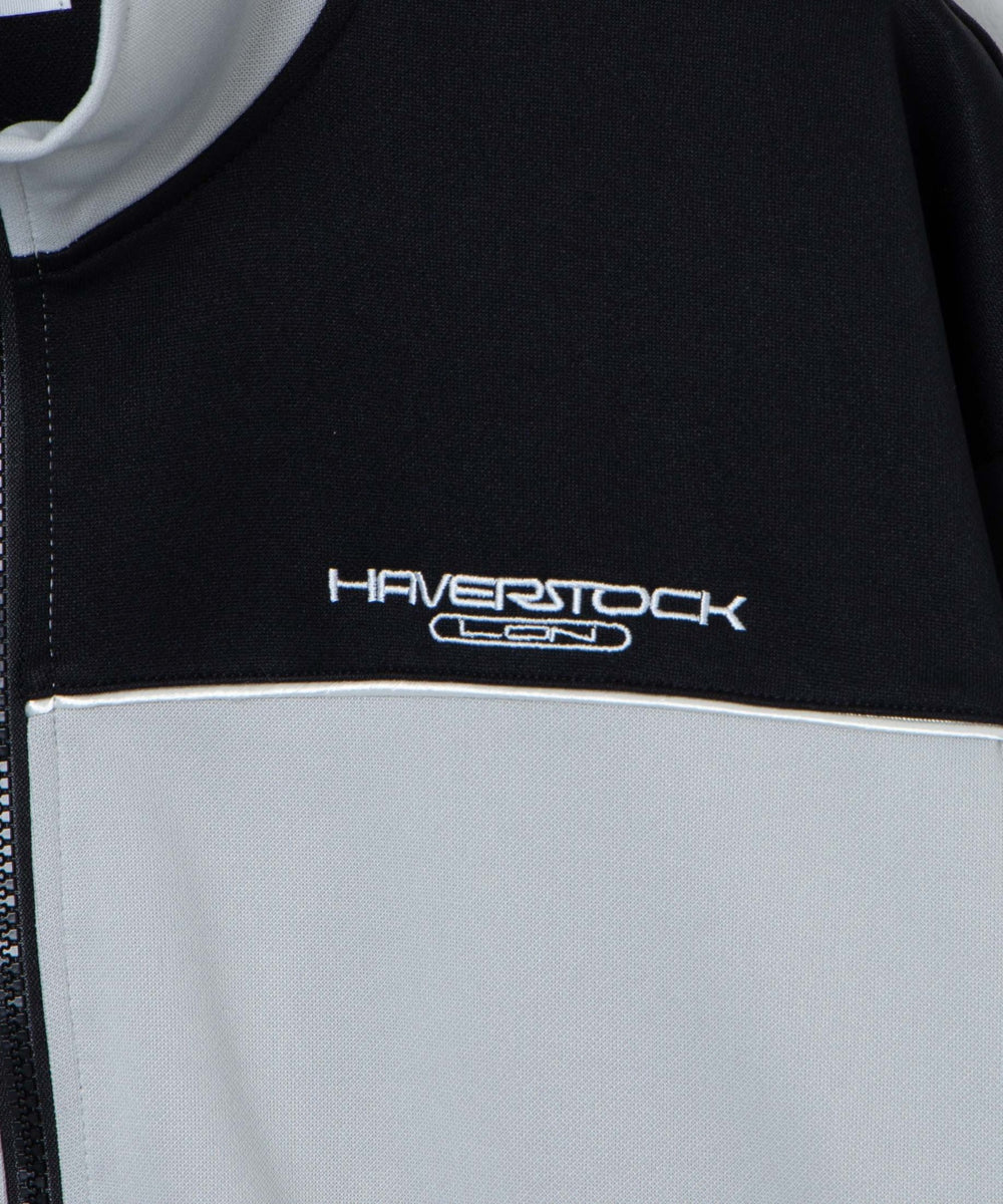 バイカラートラックジャケット