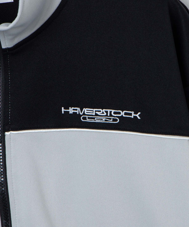 バイカラートラックジャケット