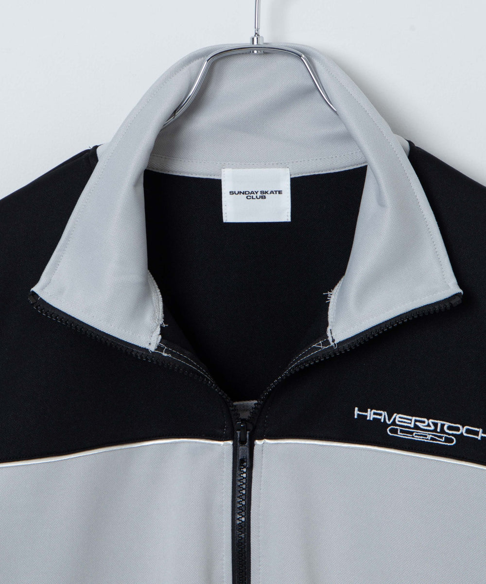 バイカラートラックジャケット