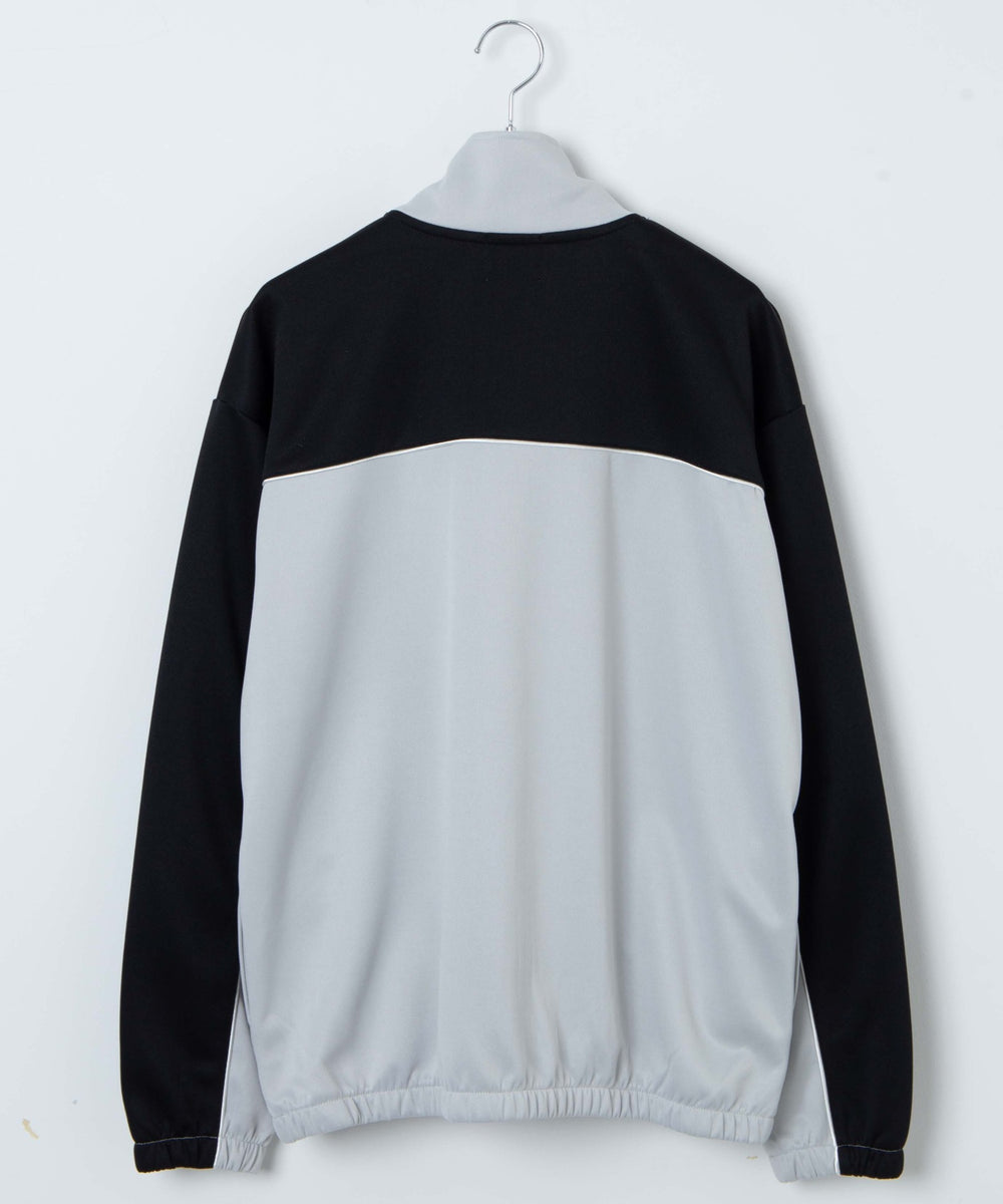 バイカラートラックジャケット