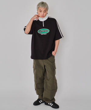 カーキ モデル：178cm L着用