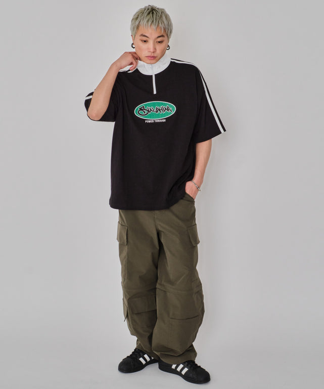 カーキ モデル：178cm L着用