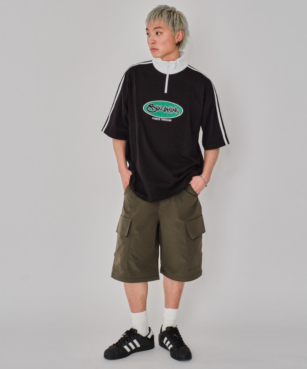 カーキ モデル：178cm L着用