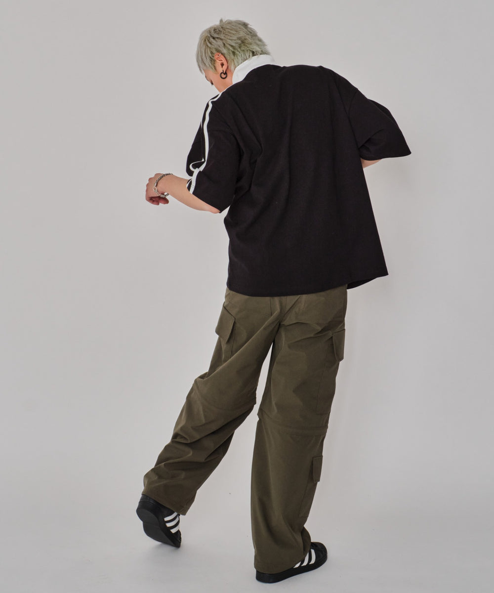 カーキ モデル：178cm L着用