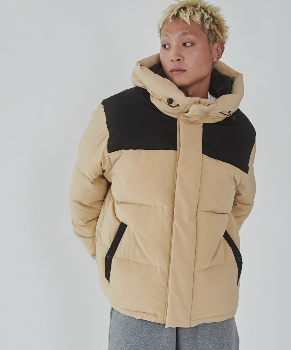 ベージュ モデル：178cm L着用