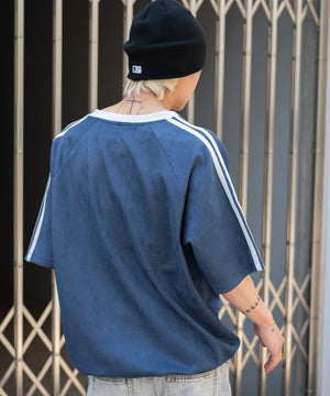 ネイビー モデル：175cm L着用