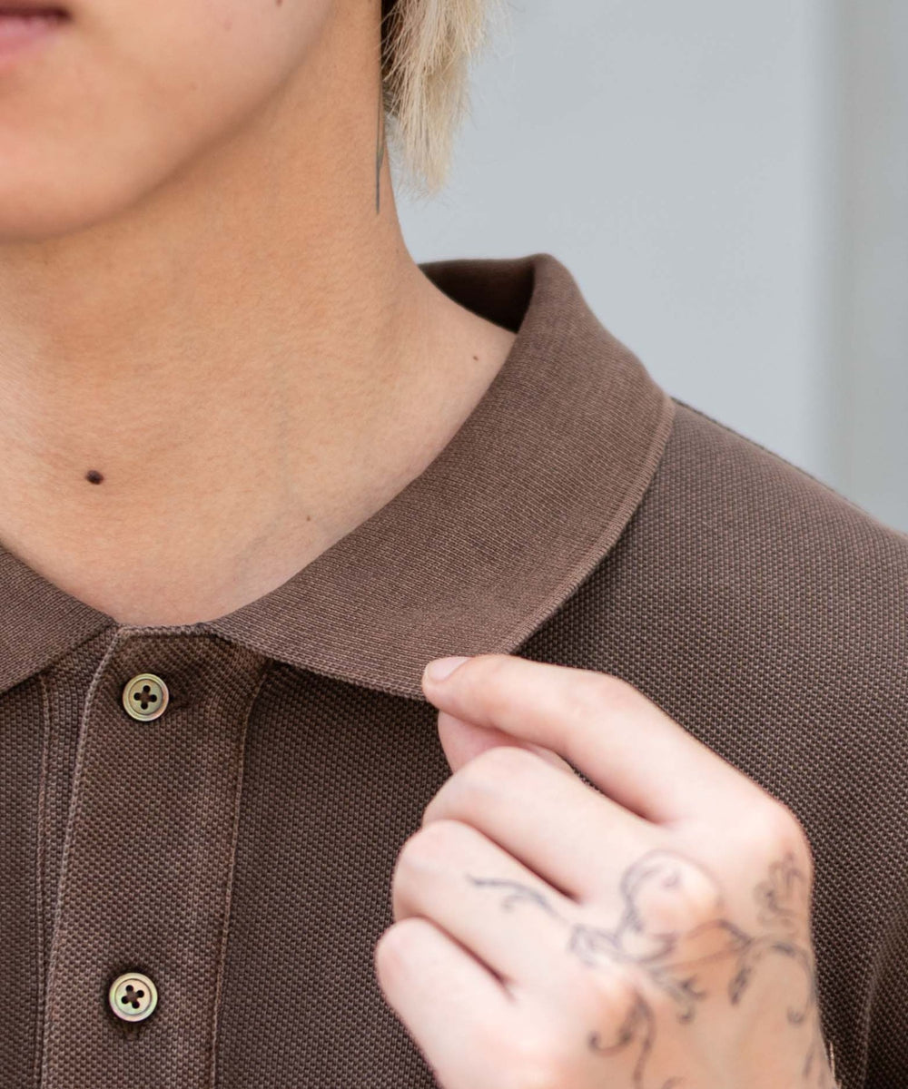 ピグメントロゴポロシャツ（SS）