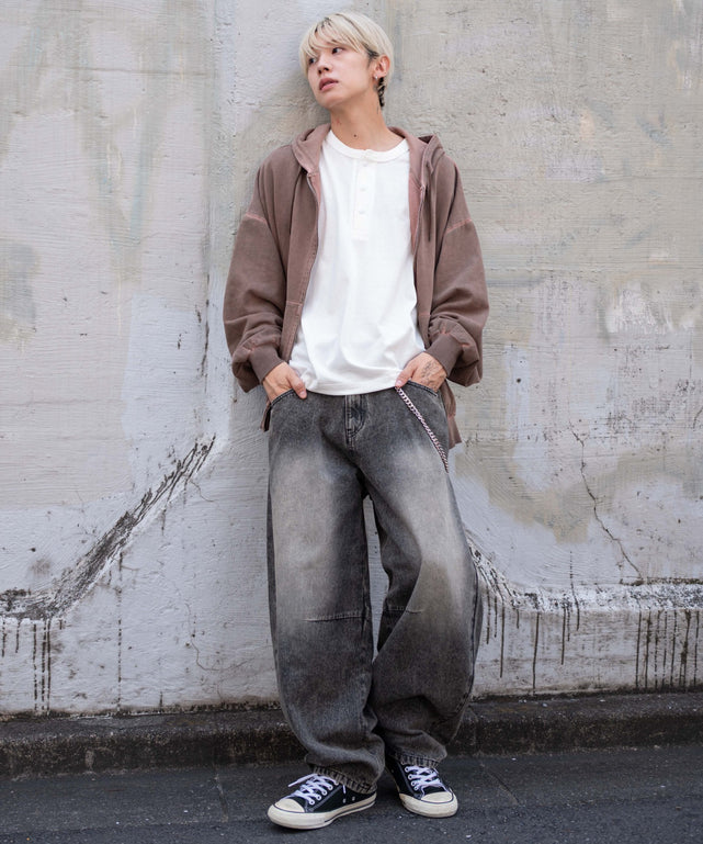 デニムブラックソノタ モデル：175cm L着用