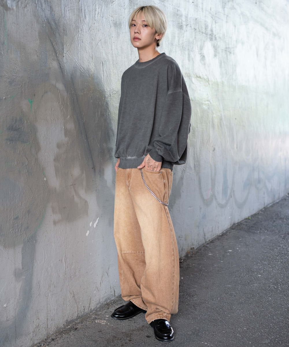 ブラウン モデル：175cm L着用