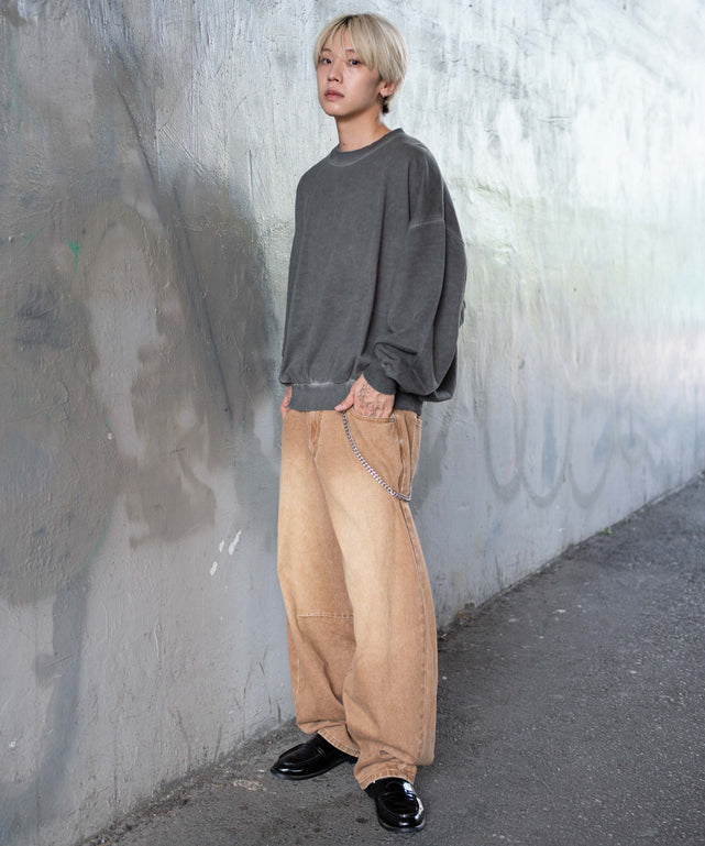 ブラウン モデル：175cm L着用