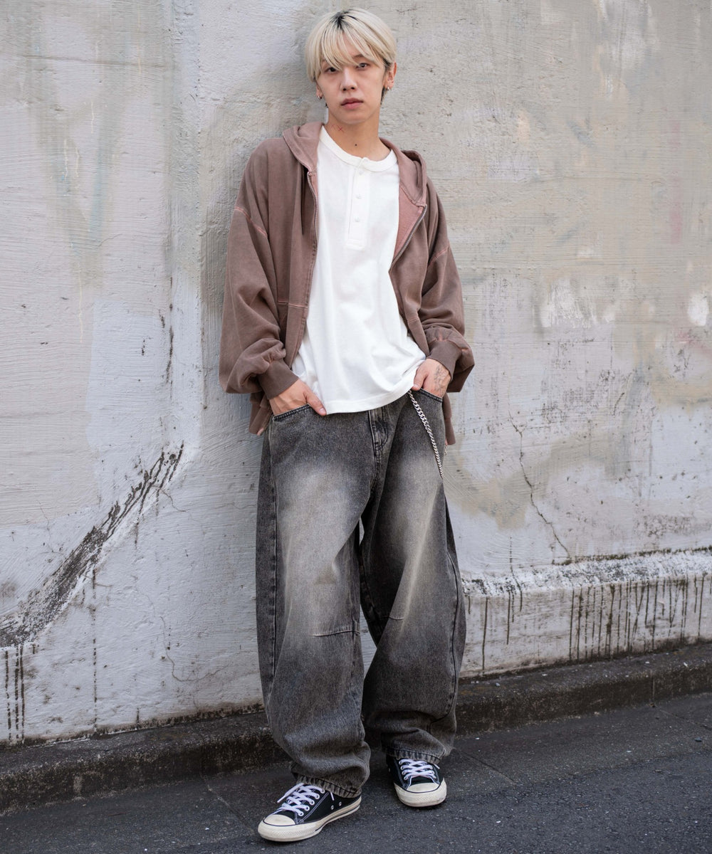 デニムブラックソノタ モデル：175cm L着用