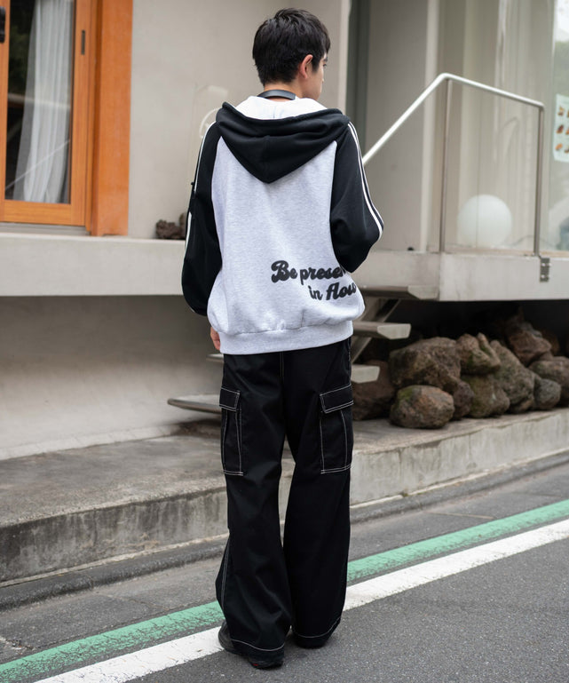 アッシュグレー　モデル：180㎝　L着用