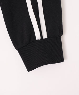 ラインラグランZIPパーカー