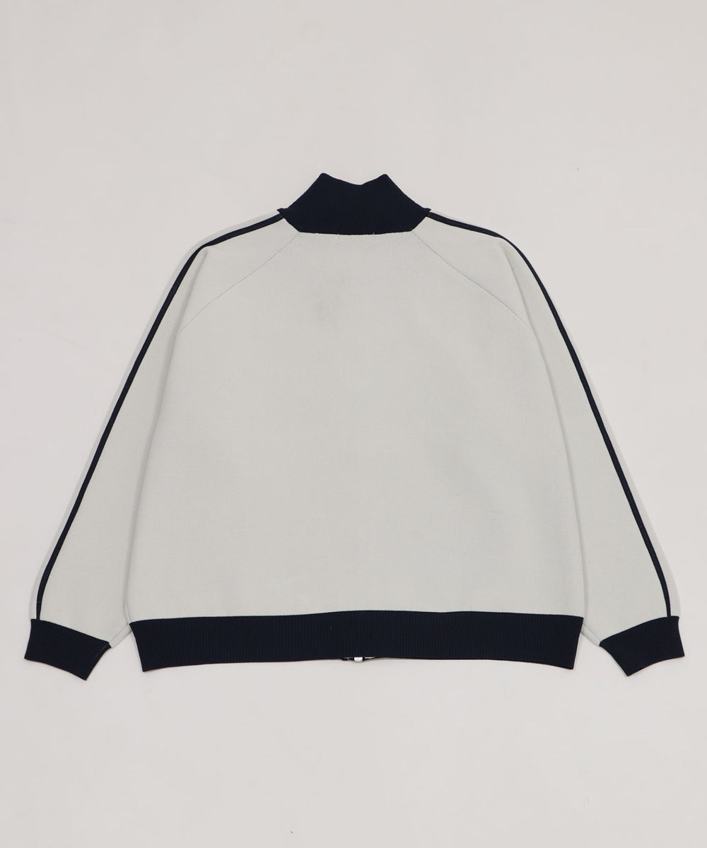 ライントラックニットジャケット