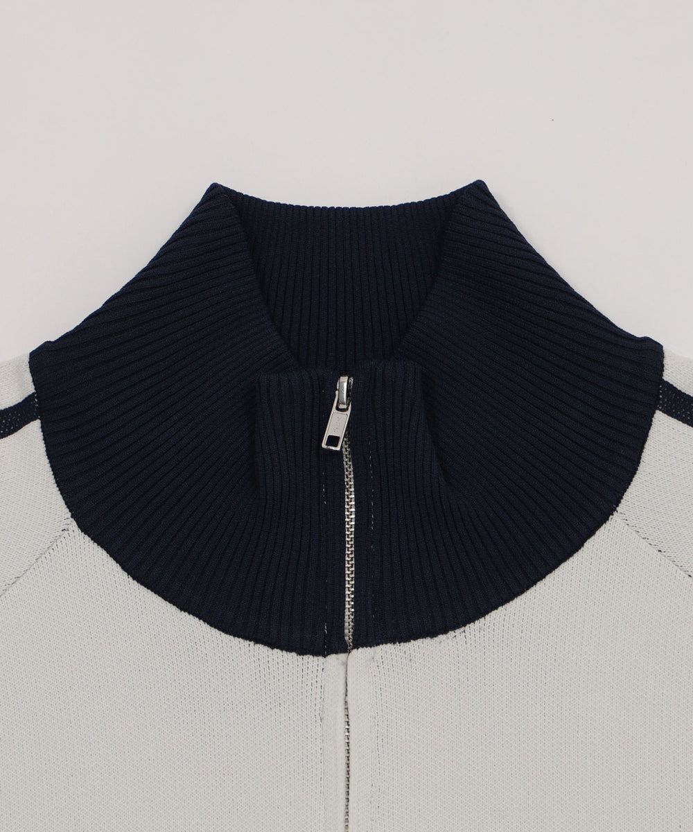 ライントラックニットジャケット