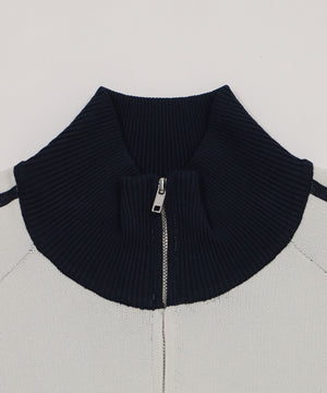 ライントラックニットジャケット