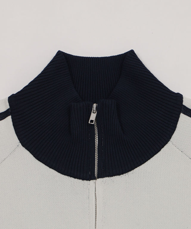 ライントラックニットジャケット