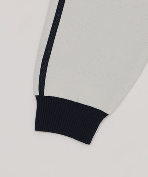 ライントラックニットジャケット