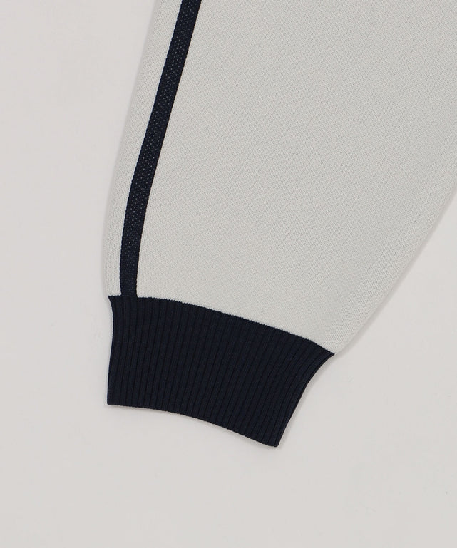 ライントラックニットジャケット