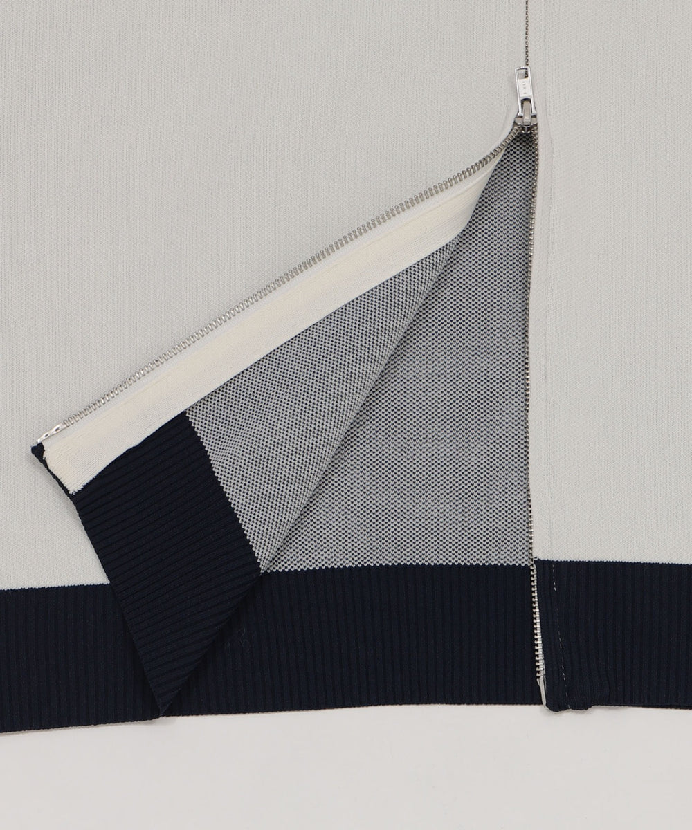 ライントラックニットジャケット
