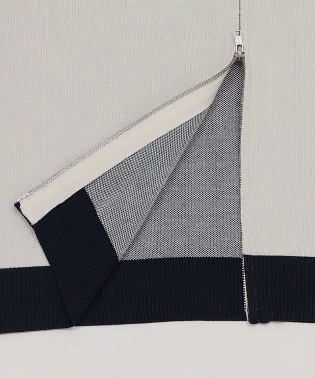 ライントラックニットジャケット