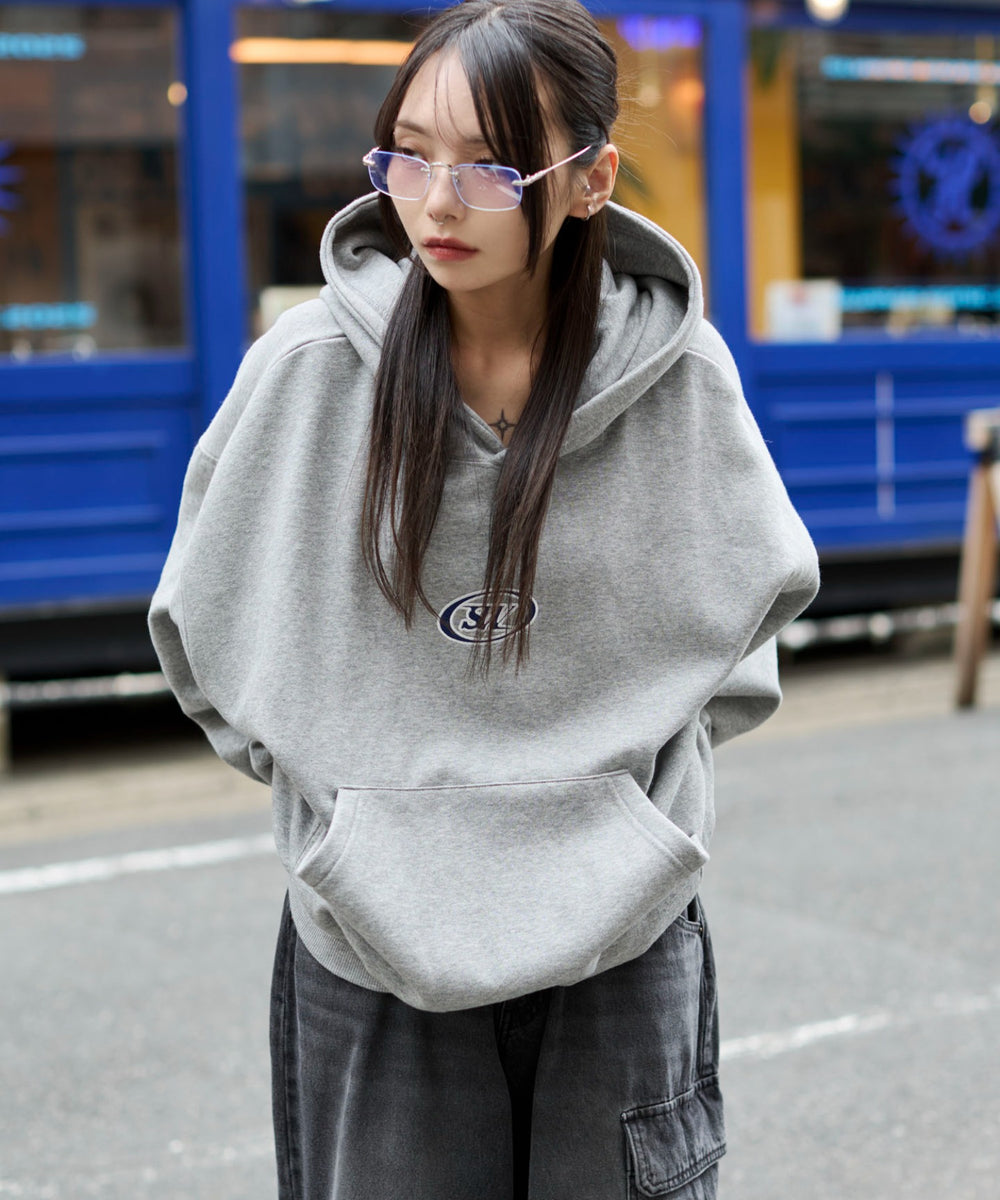 杢グレー　モデル：159cm L着用