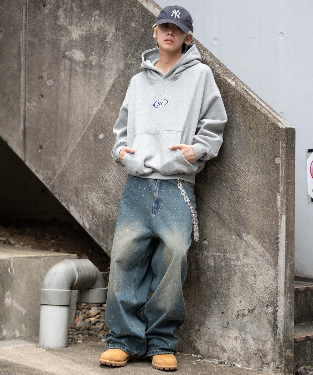 杢グレー モデル：175cm L着用