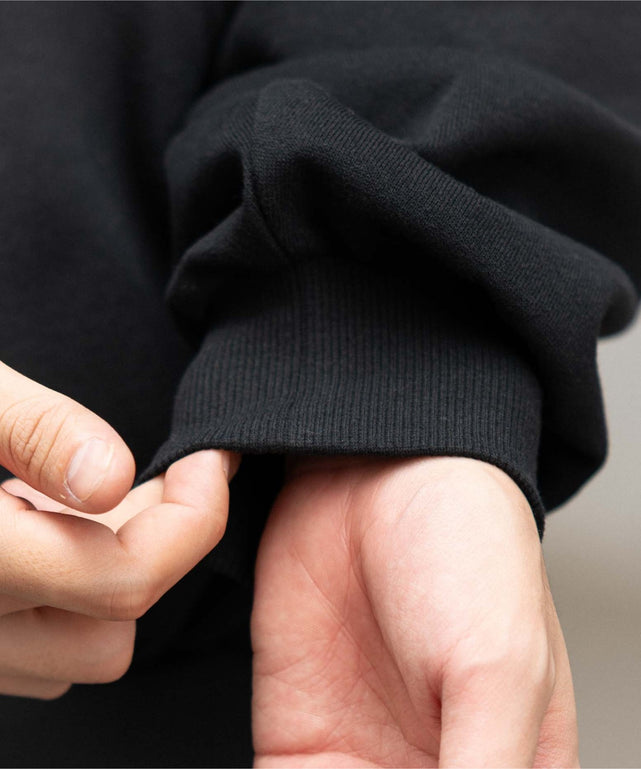 バルーンクロップドグラフィックプルパーカー