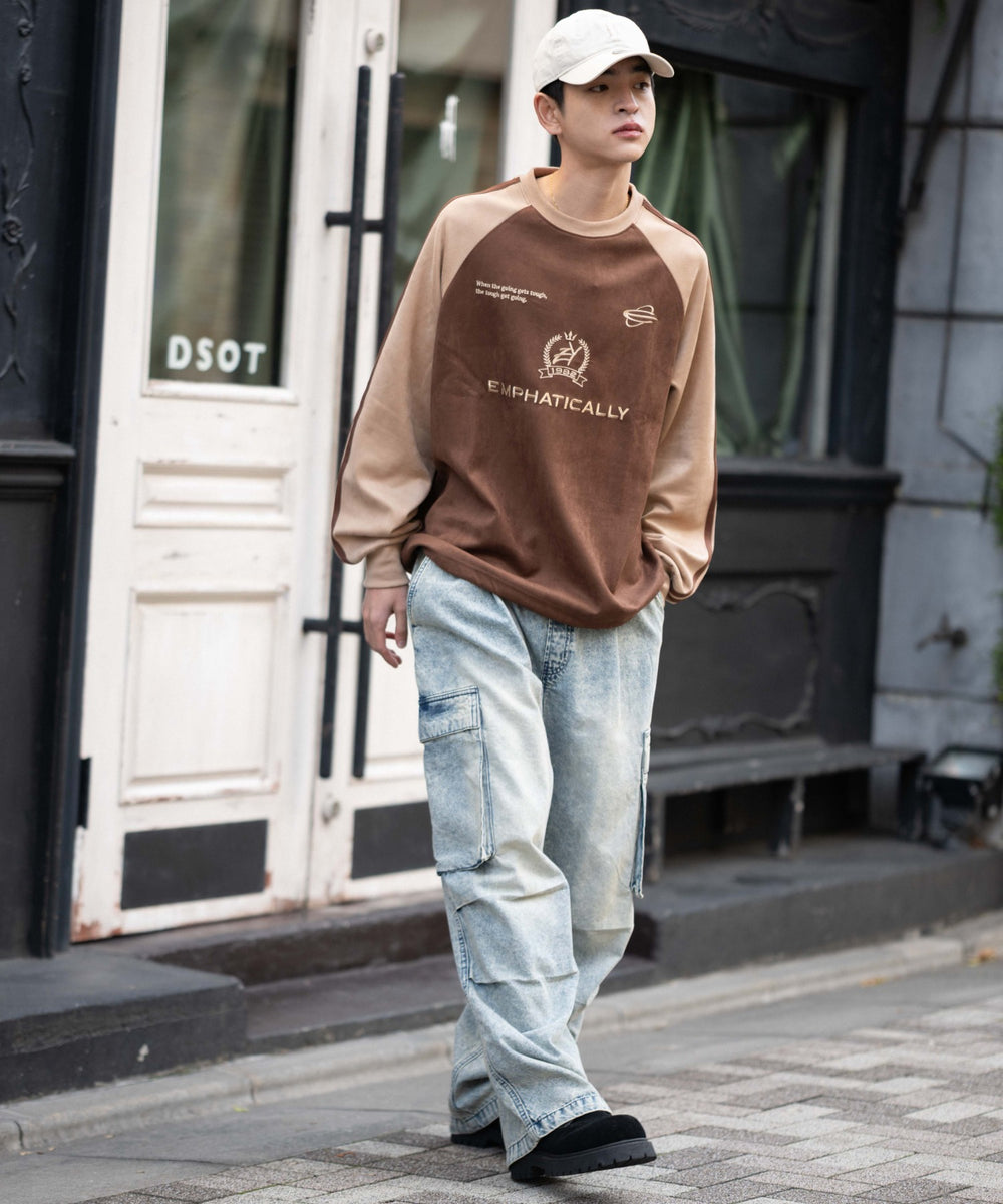 ブラウン モデル：175cm L着用