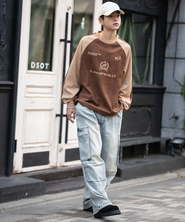 ブラウン モデル：175cm L着用