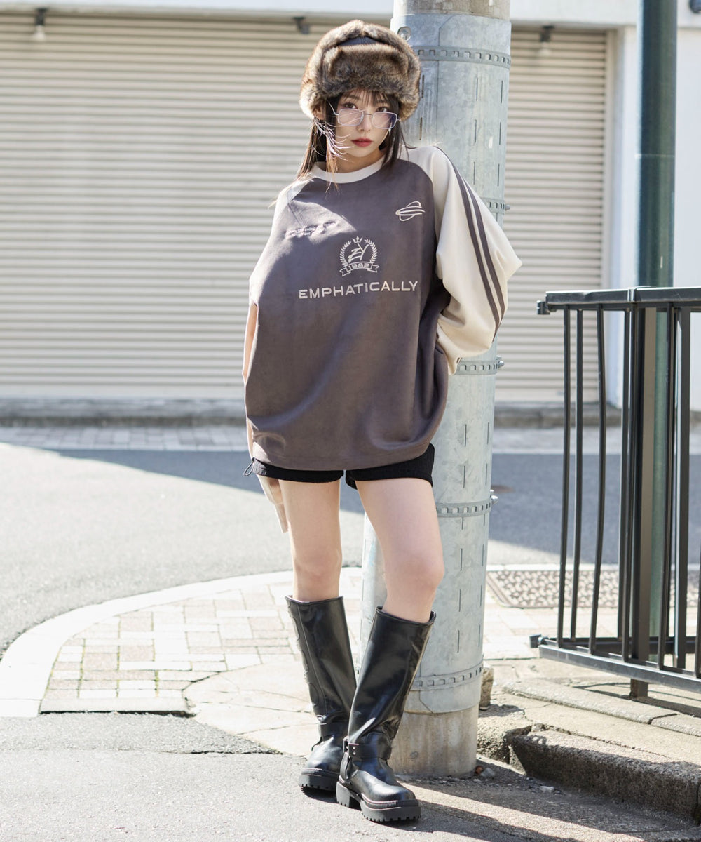 チャコール　モデル：159cm L着用