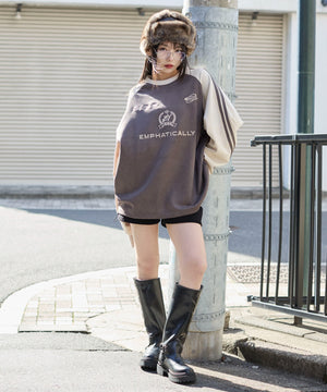 チャコール　モデル：159cm L着用