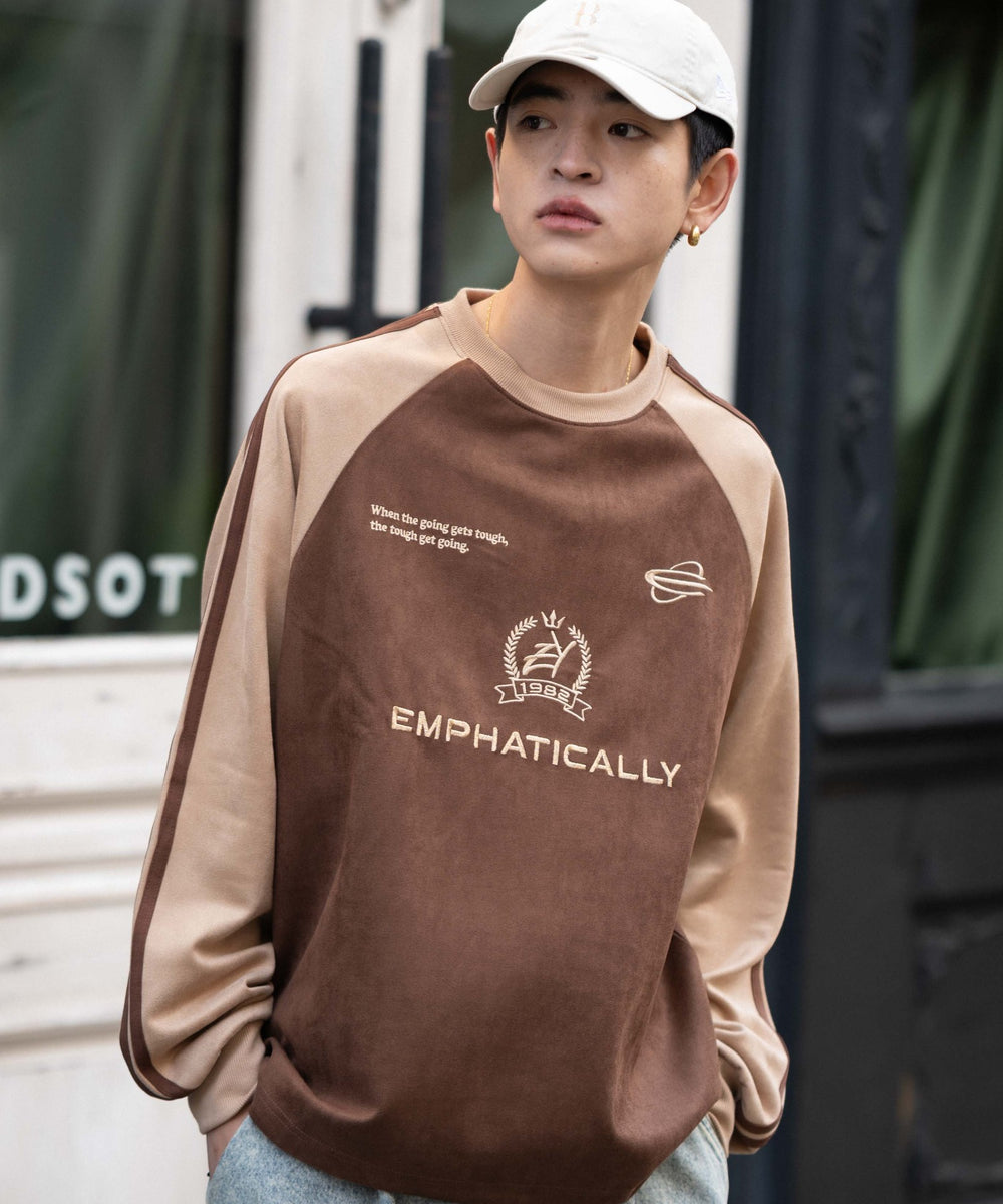 ブラウン モデル：175cm L着用