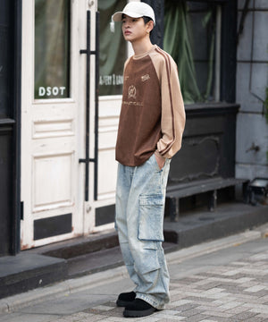 ブラウン モデル：175cm L着用