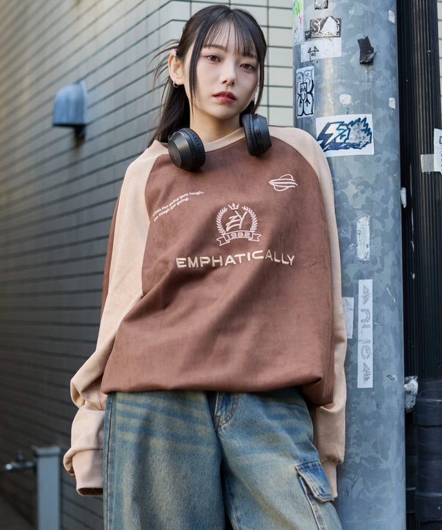 ブラウン　モデル：159cm L着用