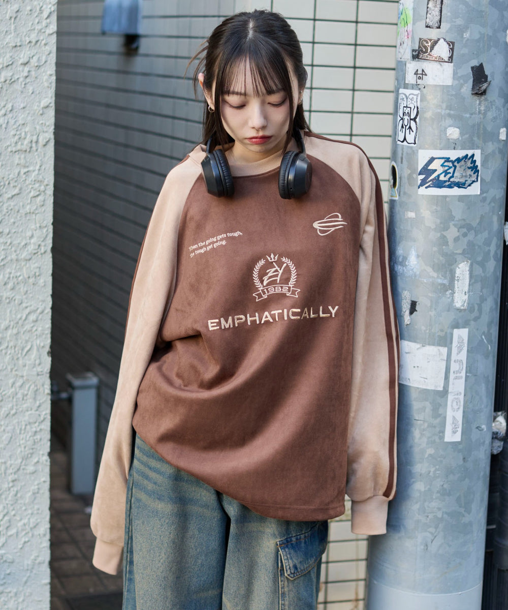 ブラウン　モデル：159cm L着用