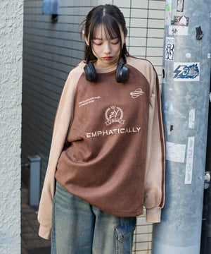 ブラウン　モデル：159cm L着用