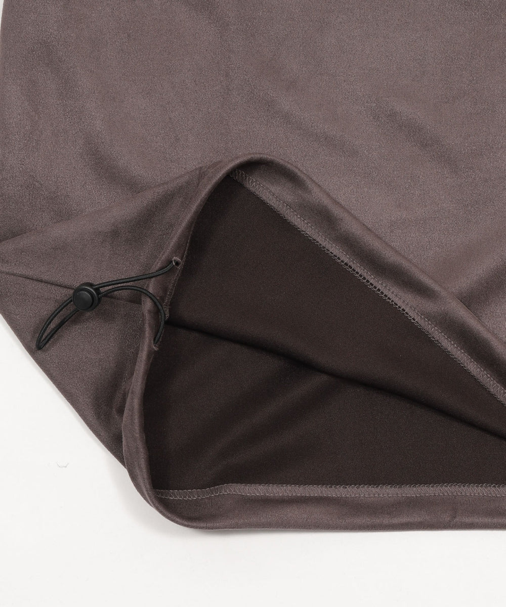 フェイクスウェードゲームプルオーバー