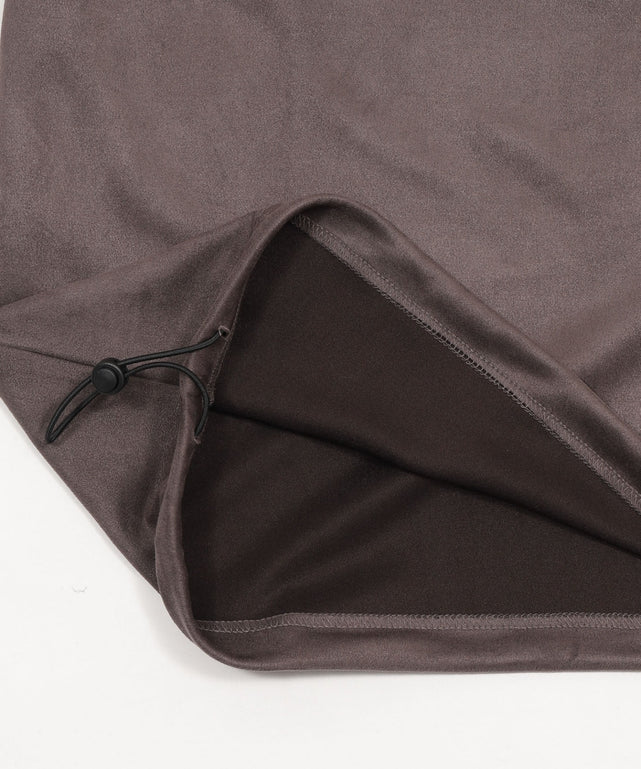 フェイクスウェードゲームプルオーバー