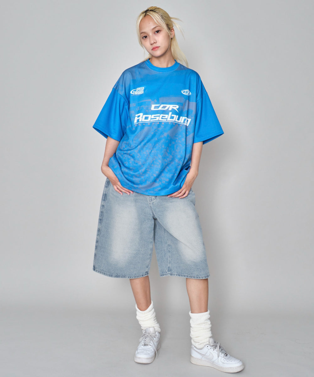 デニム淡　モデル：172㎝　L着用