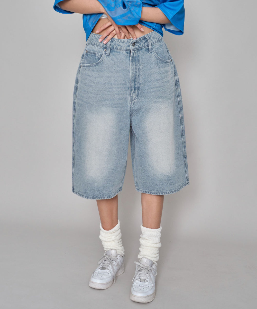 デニム淡　モデル：172㎝　L着用