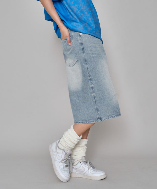 デニム淡　モデル：172㎝　L着用