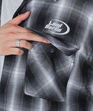 グラフィックオンブレチェックシャツ（SS）