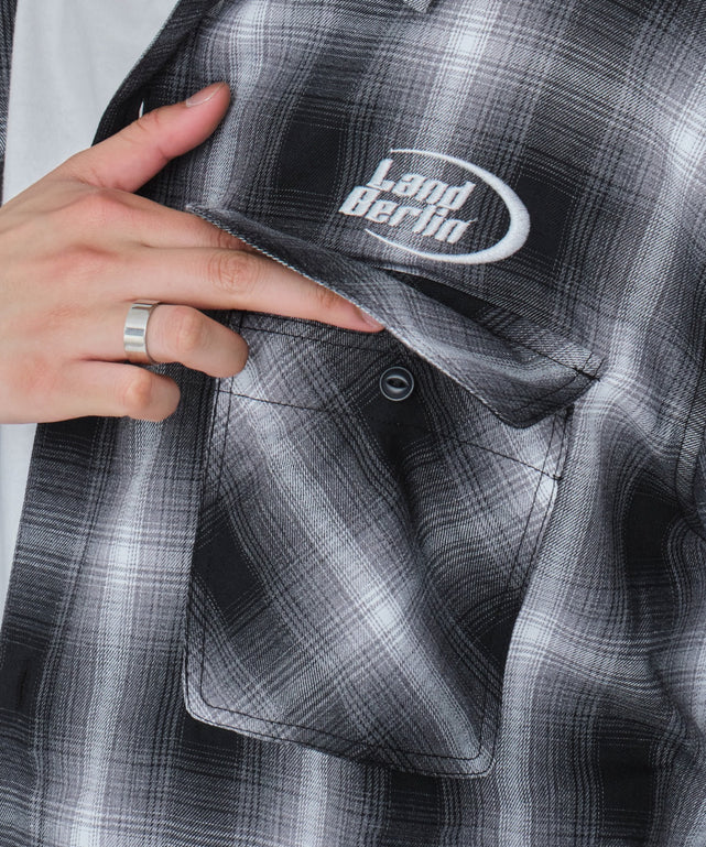 グラフィックオンブレチェックシャツ（SS）