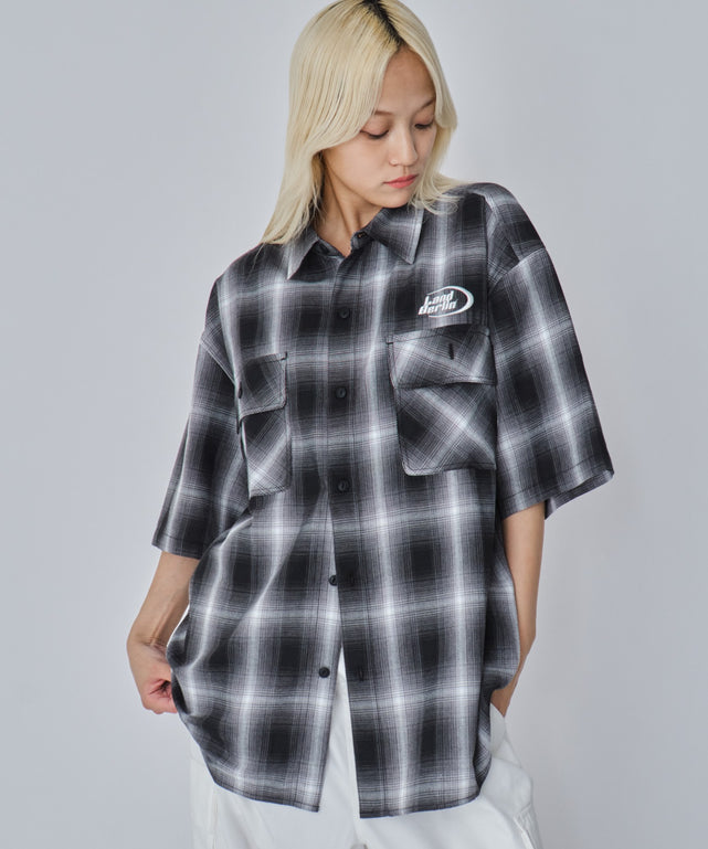 ブラックチェック モデル：172cm L着用