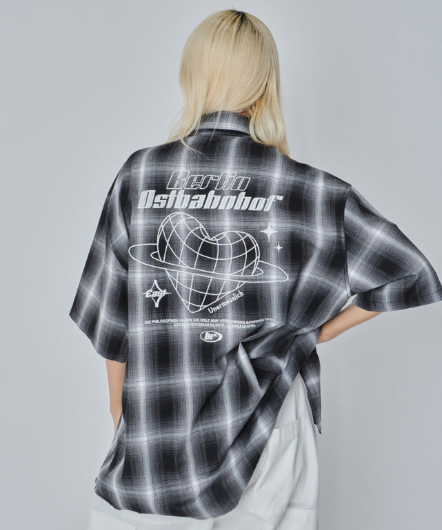 ブラックチェック モデル：172cm L着用