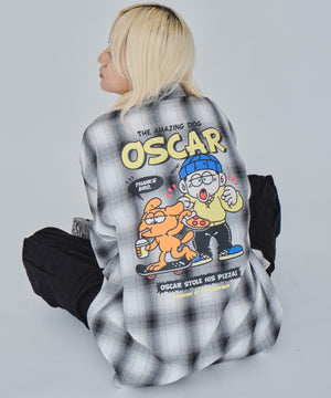 ホワイトチェック モデル：172cm M着用